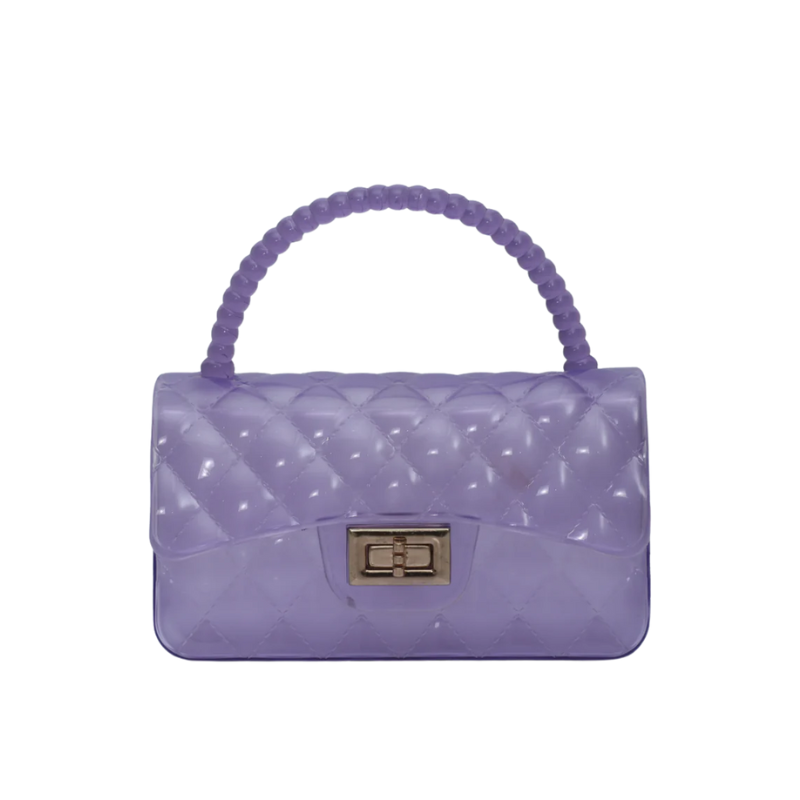 Purple Women Boxy Bag