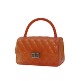 Orange Women Boxy Bag