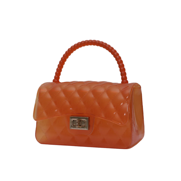 Orange Women Boxy Bag