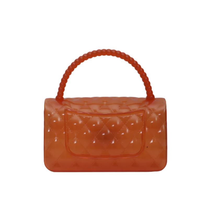 Orange Women Boxy Bag